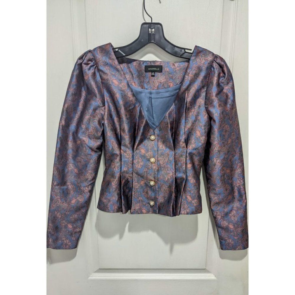 Majorelle | Floral Brocade Jacket